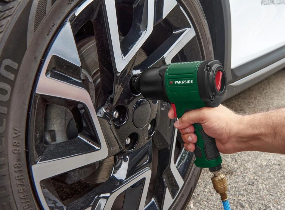 МОЩН ударний пневмо гайковерт зНімеччин Parkside PDSS 850/ключ/пневмат