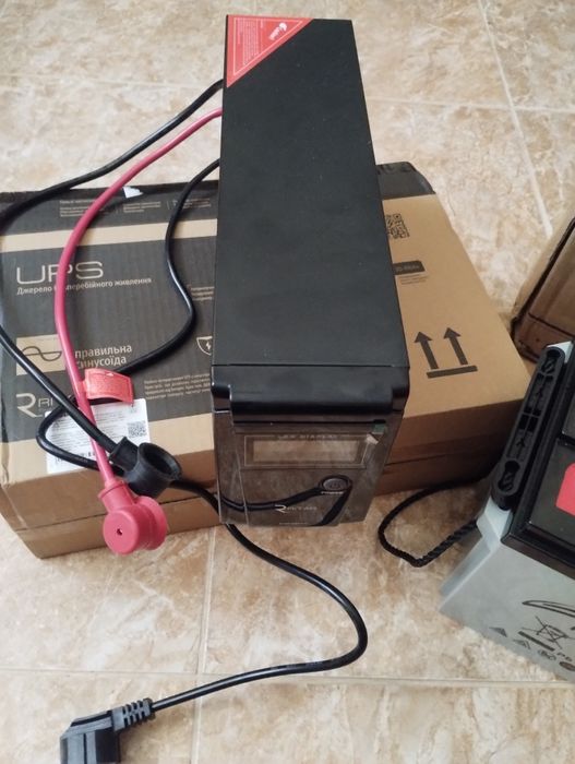 Комплект ДБЖ UPS RITAR RTSW-600ND12 + АКБ RA12-65