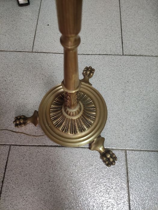 Candeeiro de pé alto Vintage