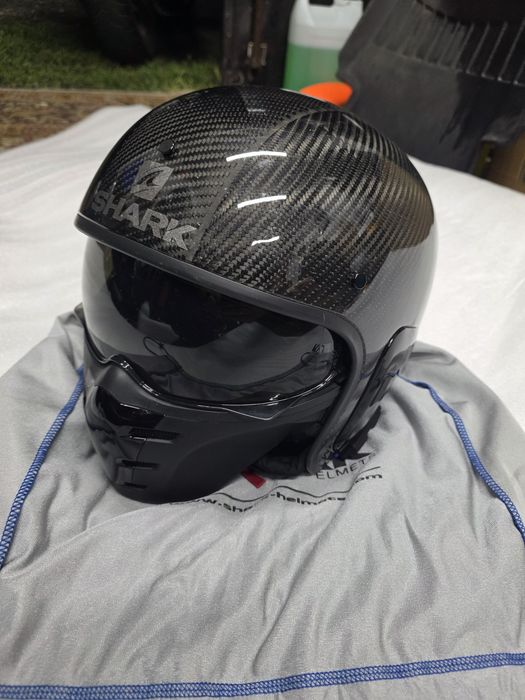 Kask motocyklowy shark sdrak2 carbon chopper cruiser
