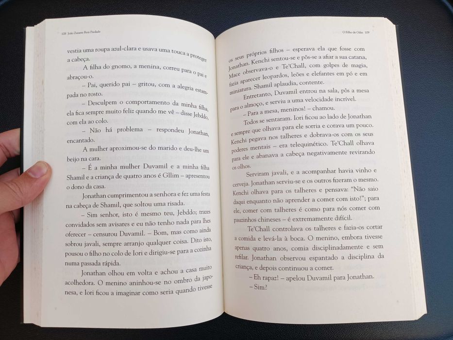 Livro "O Filho de Odin", João Zuzarte Reis Piedade
