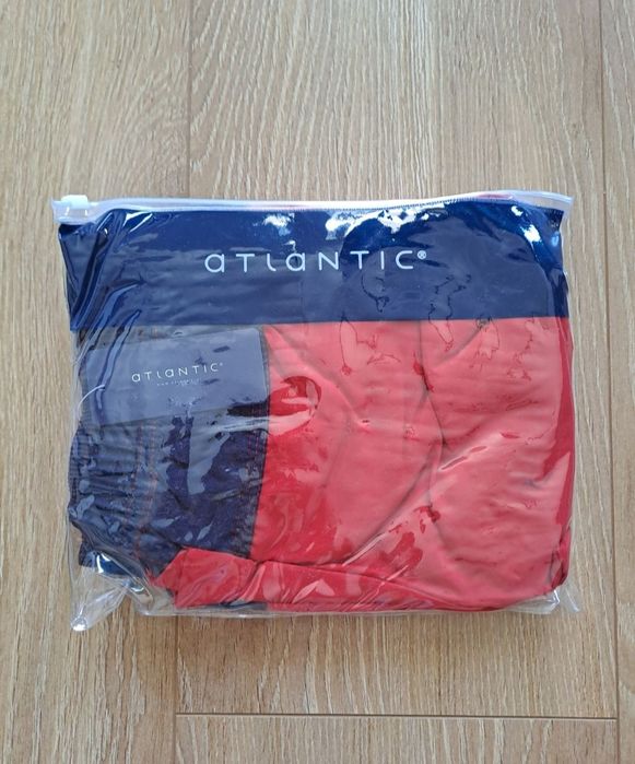 Spodenki, szorty kąpielowe Atlantic, rozmiar XXL, kolor czerwony