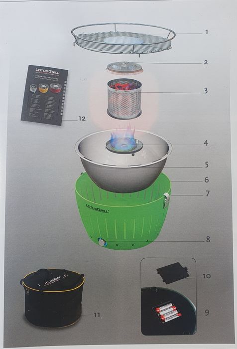 Grelhador Lotusgrill