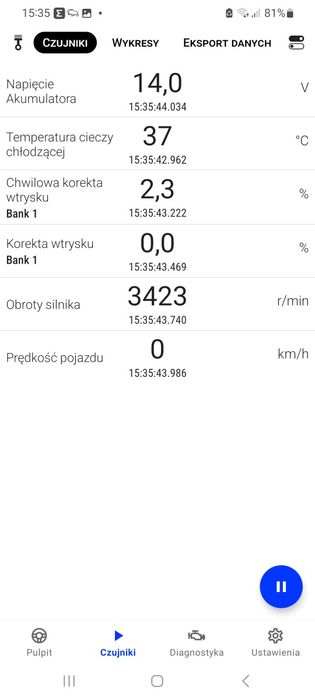 Nowy skaner diagnostyczny obd2 bluetooth interfejs