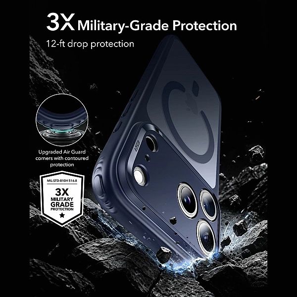 Esr Classic Hybrid Magsafe Iphone 17 Pro Max / 18 Pro Max Frosted Blue