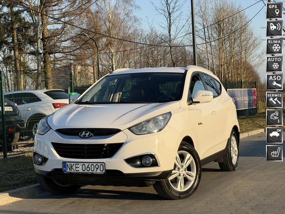 Hyundai ix35 1.7 CRDI / 116KM Nawigacja Kamera Półskóra 4Grzane Fotele HAK