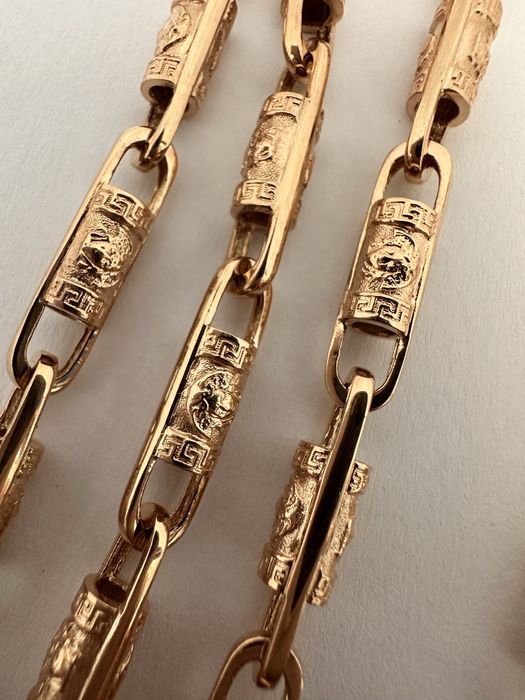 Золотая цепочка большая / ланцюжок золотий Versace