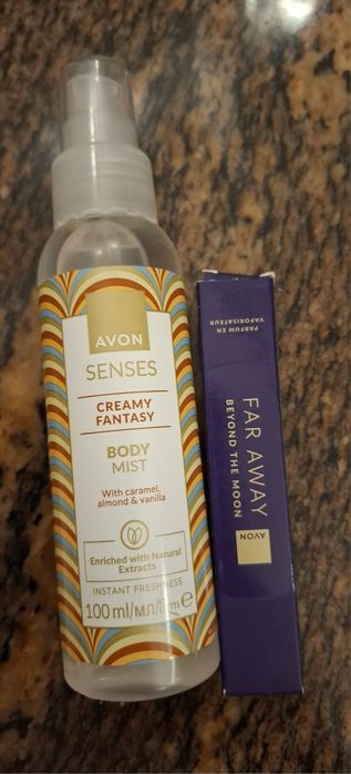 Avon mgiełka + perfumetka ,całość 15 zł