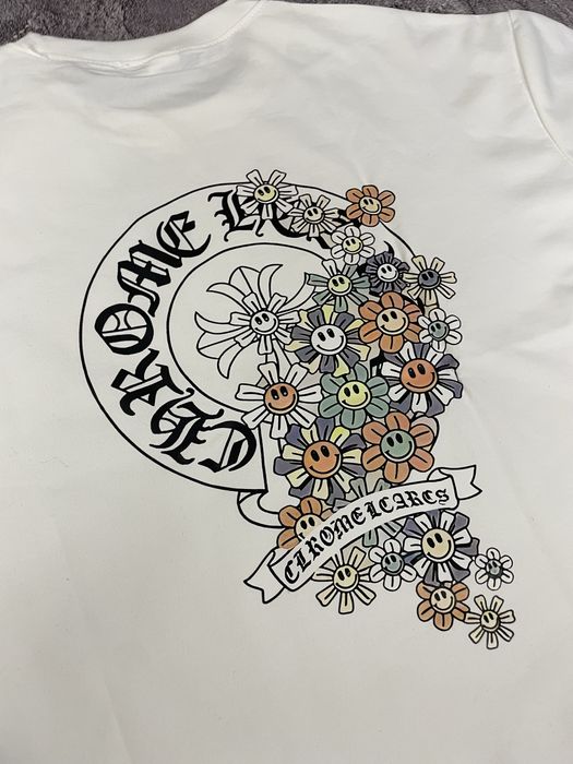 Футболка Chrome Hearts біла / S M L XL