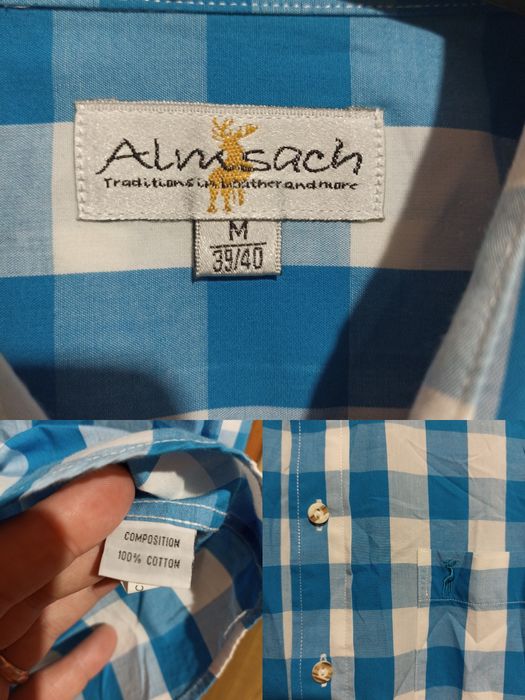 Рубашка Almsach, хлопок, размер M