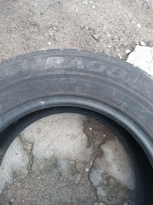 Продам колеса hankook 215/70/16c