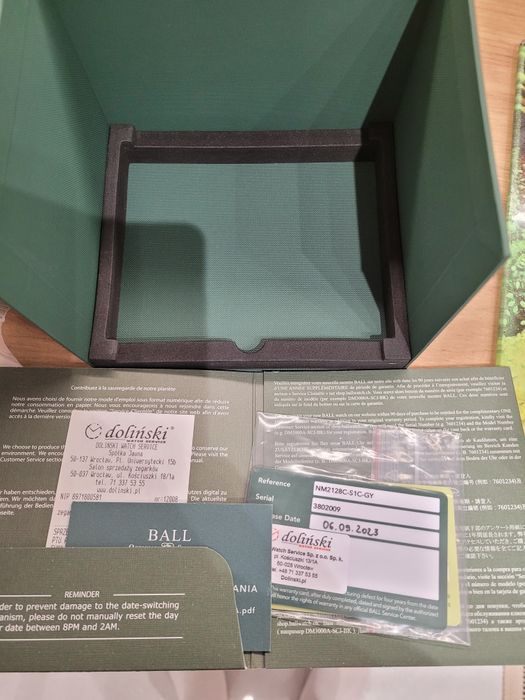 Ball Engineer M Marvelight 43mm szary