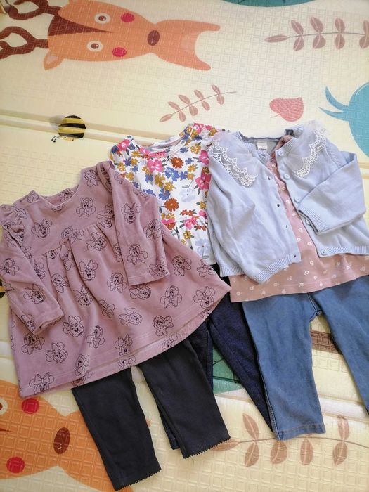 Набори одягу для дівчинки 3- 6м, carters, zara, george