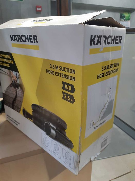Mangueira de Extensão 3.5m P/ Aspiradores Karcher Ref:.2.863-305.0