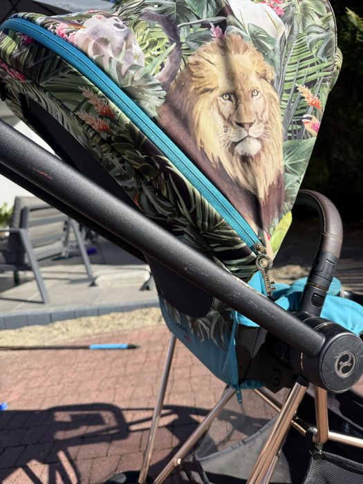 Cybex Mios 2.0 rose gold tapicerka dj Khaled