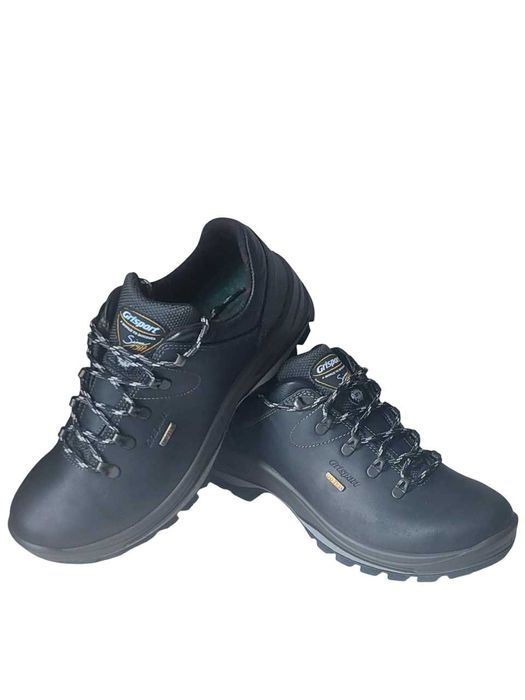 Зимние кроссовки Grisport 12817 D19WT(-30*) черные кожаные