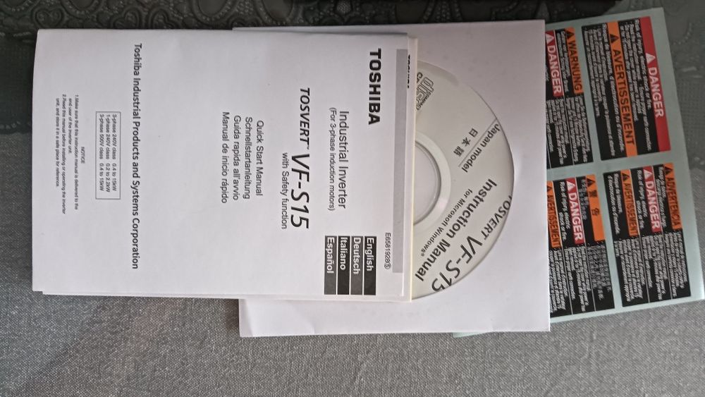 Toshiba VF S15 2007PL 0,75kW