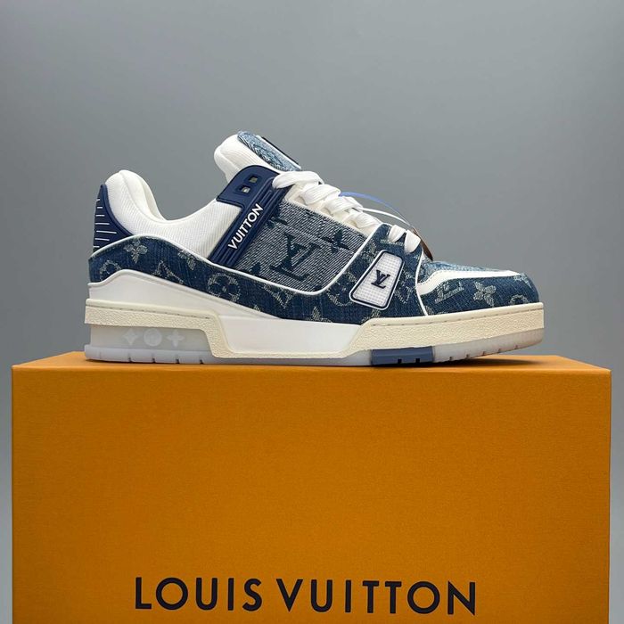 Niebieski Mężczyźni i Kobiety LV Trainer buty