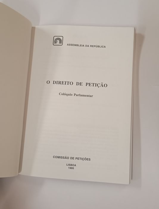 O Direito de Petição: Colóquio Parlamentar