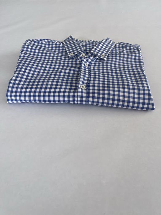 Camisa aos Quadrados Azuis e Brancos XL Nunca Usada