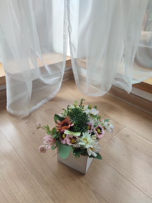 Kompozycja kwiatowa flower box