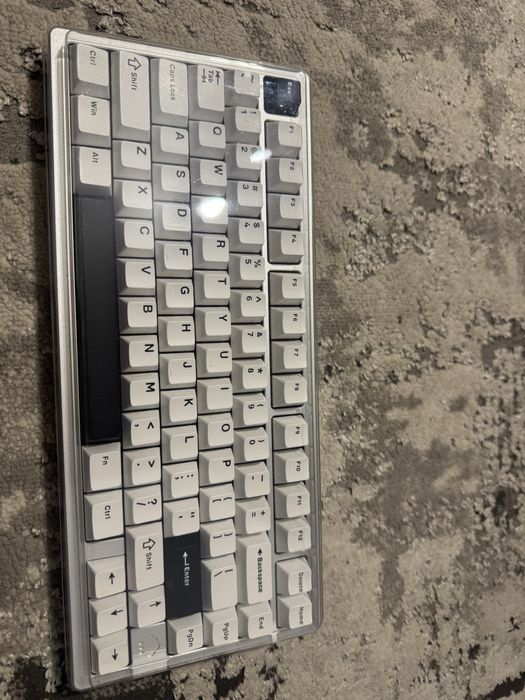 WOBKEY rainy 75 silver