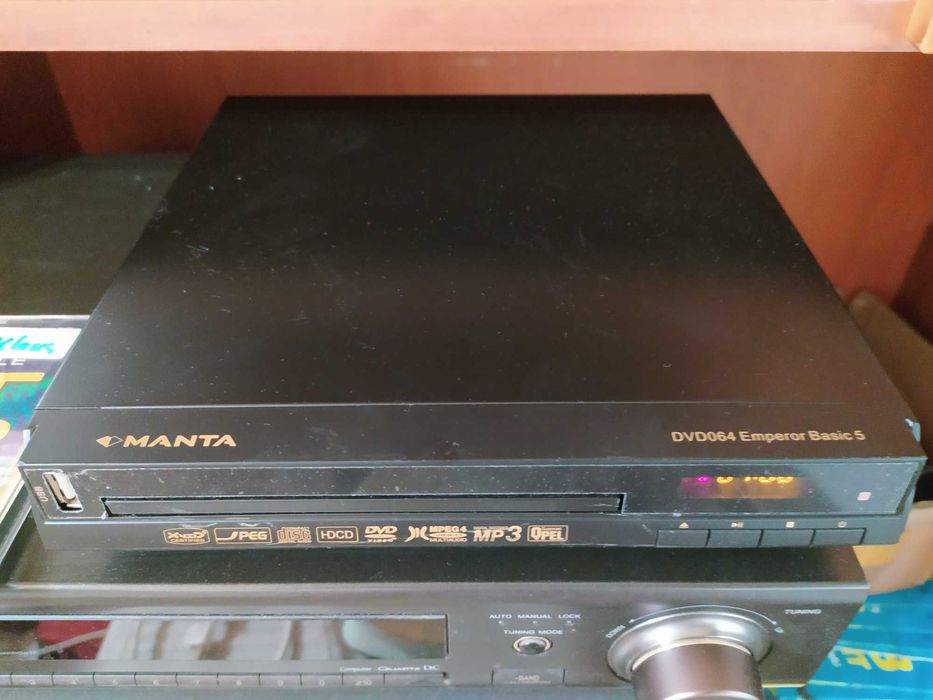 Odtwarzacz CD DVD USB MP3 JPG Manta DVD064  jak nowy