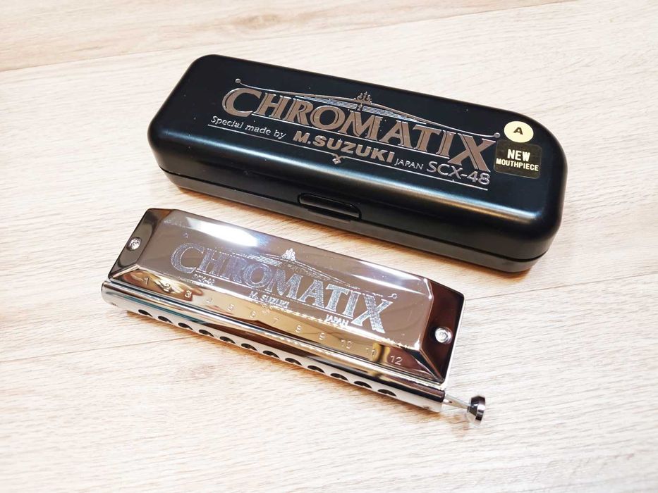 Harmónica Suzuki SCX-48 Chromatix A - Made in Japan