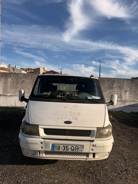 Ford transit 7 lugares caixa aberta 3 metros