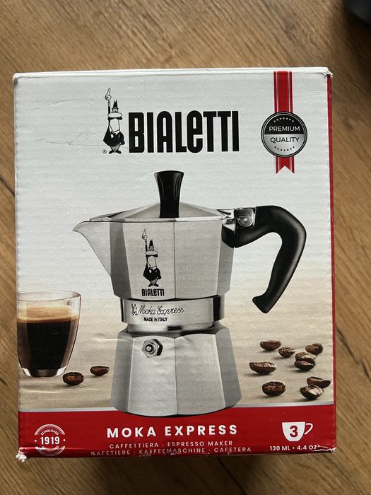 Kawiarka BialeTTi 130 ml.  Oryginalna
