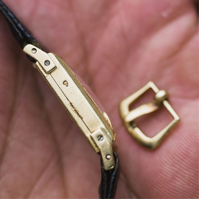 Relogio Jaeger-LeCoultre Uniplan em Ouro 18k & Fivela Original - Circa 1938s