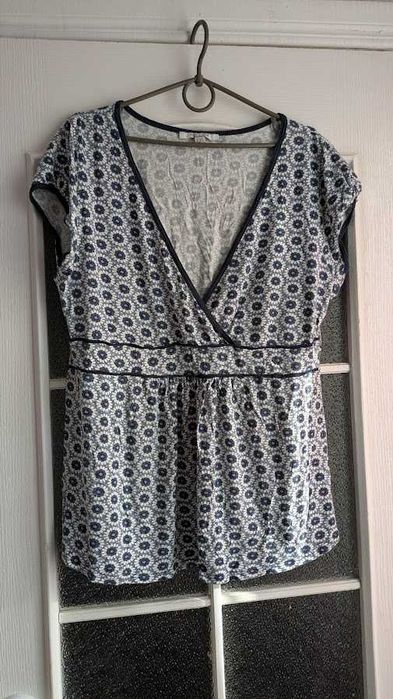 Жіноча блузка з натуральної бавовни, розмір XXL