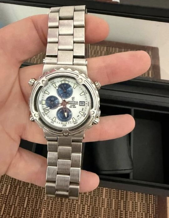 Relógio Festina Cronógrafo Alarme – Série Limitada R. Virenque