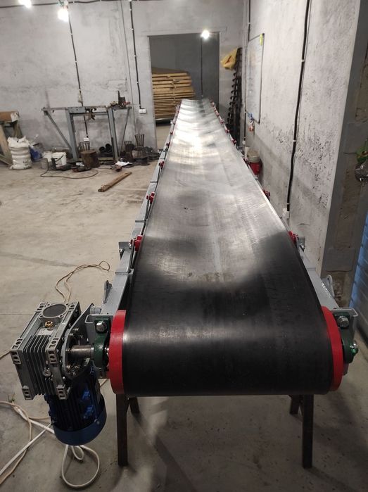 Транспортер ленточный, транспортер для склада, ленточный конвейер