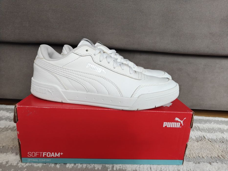 Кеди Puma Caracal білого кольору