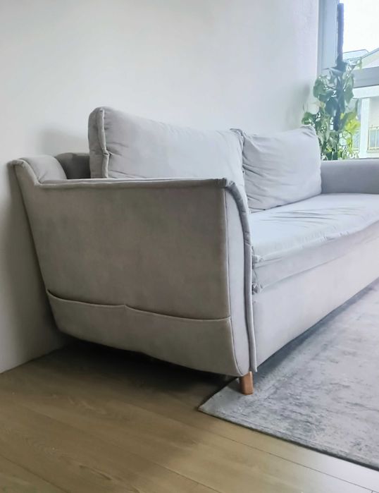Komplet wypoczynkowy Sofa + Fotel + Puf, Easy Clean, Miuform