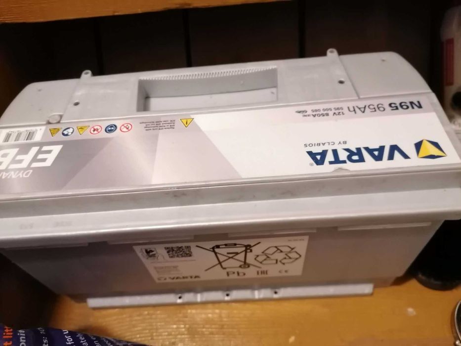 Nowy akumulator VARTA EFB 95Ah 850A – 100% fabrycznie nowy
