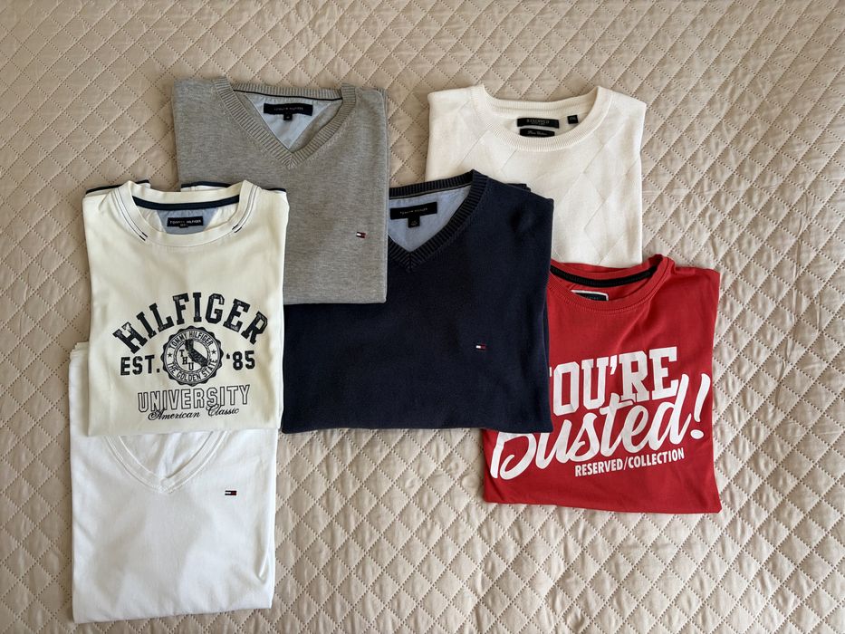zestaw 3 swetry i 3 bluzki, Tommy Hilfiger, Reserved
