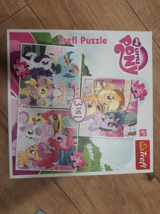 Puzzle 4+ ,   'My little pony'
