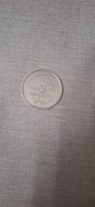 Moeda 1000 escudos prata