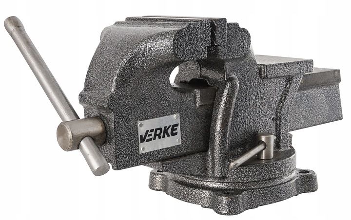 Imadło Ślusarskie Obrotowe Kowadłem Żeliwne 100mm