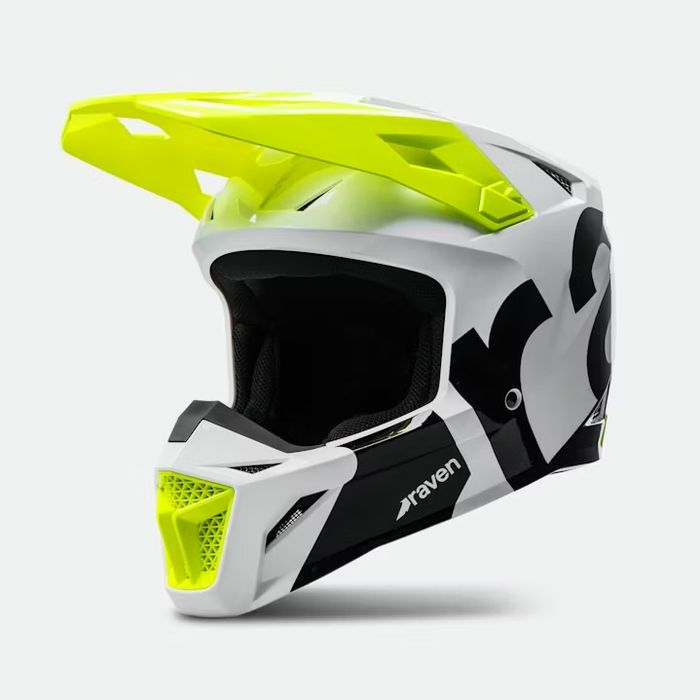 Кросовий мотошолом Raven Onyx Neon