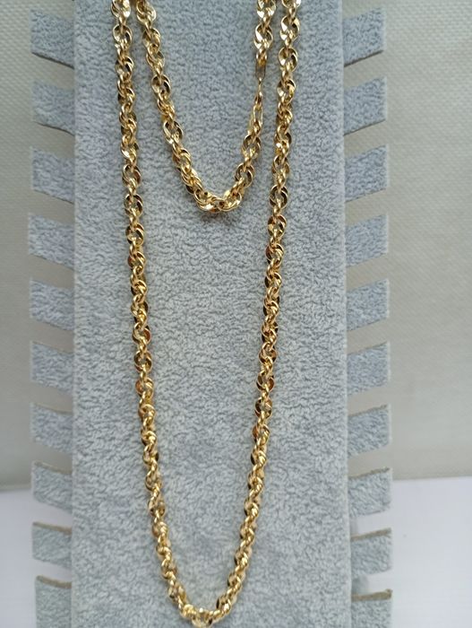 Złoty, nowy łańcuszek pr.585, dł.50 cm, w. 10,62 g