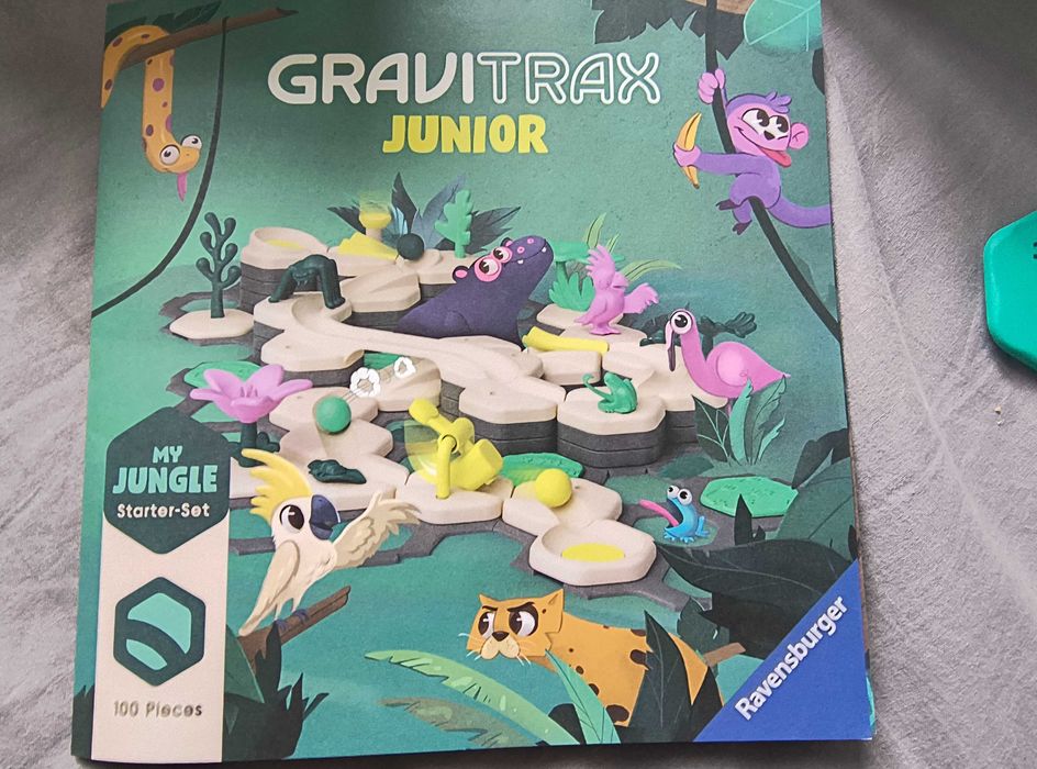 GraviTrax Junior My Jungle Starter-Set | 100 el. | Ravensburger | Stan BDB