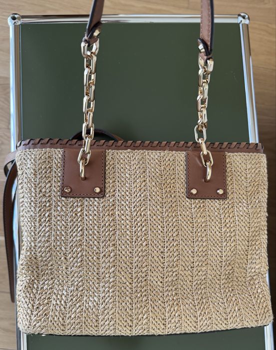 Bolsa em rafia Michael Kors
