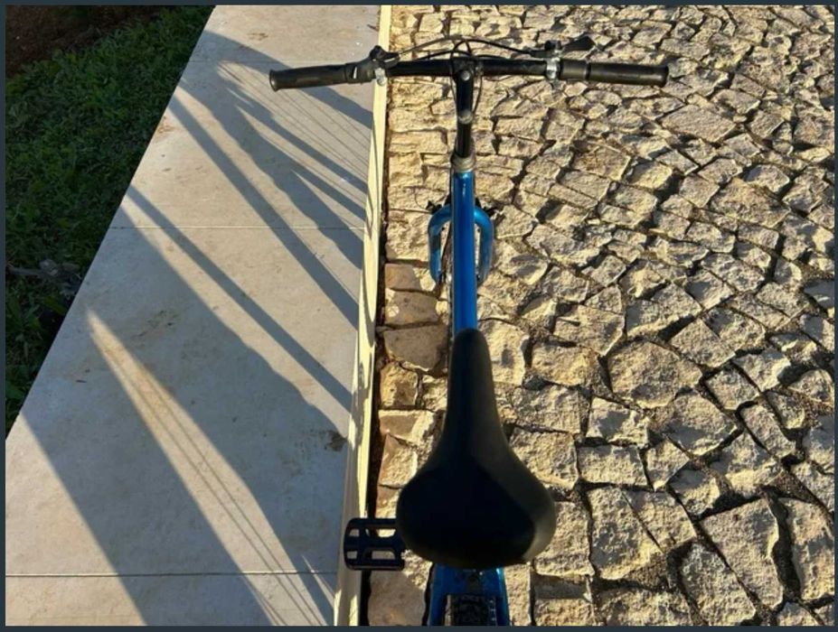 Classic Blue Bicycle