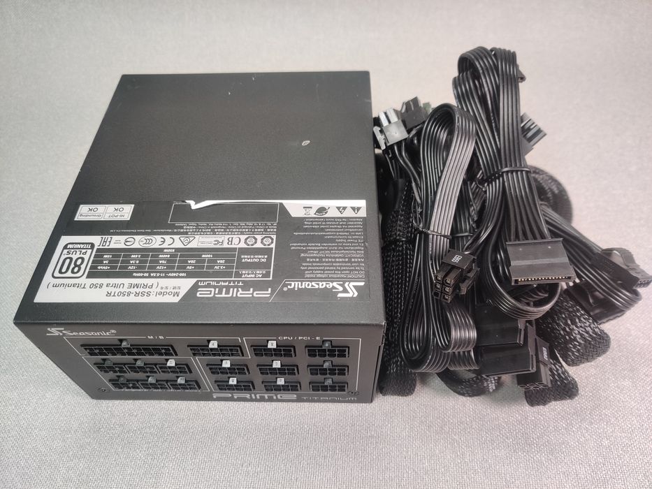 Seasonic Prime Ultra 850 Titanium (SSR-850TR) Блок живлення 850Вт