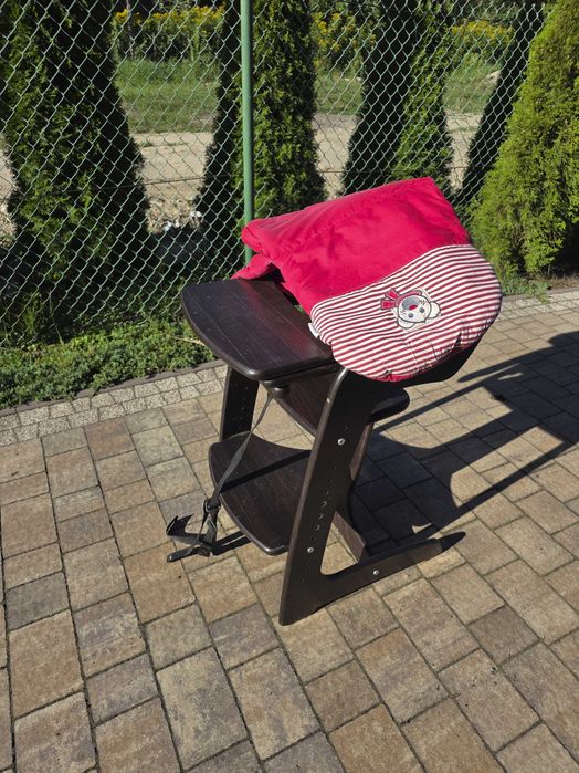 Krzesełko do karmienia drewniane Kettler Tipp Topp Comfort regulowane