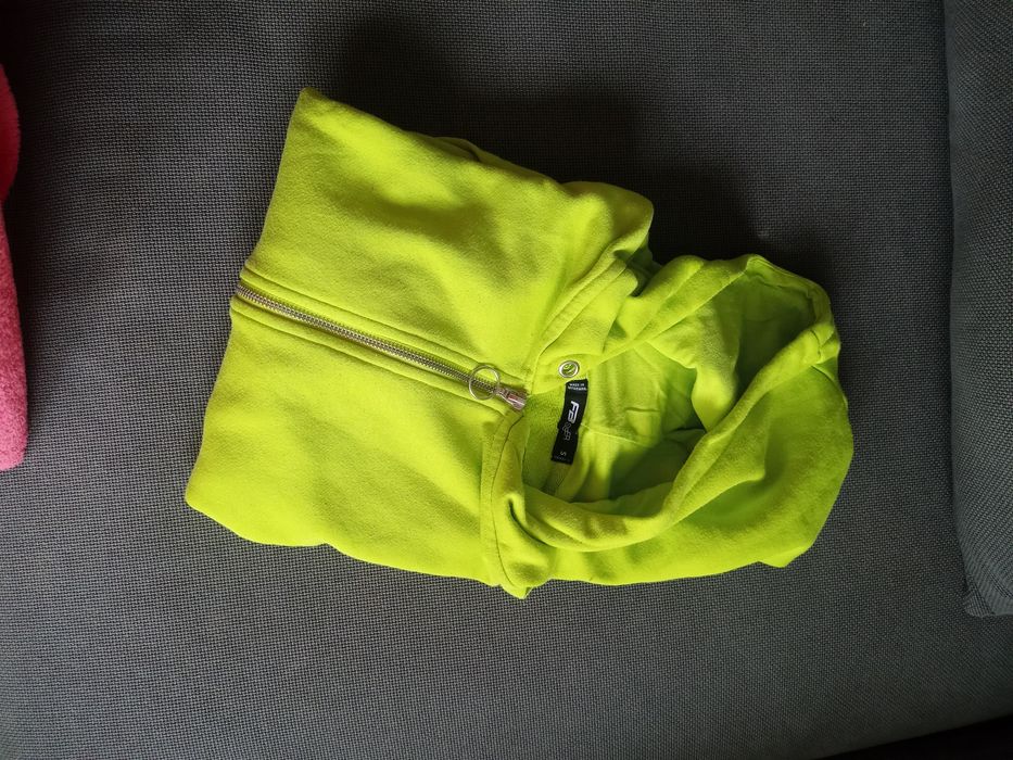 Bluza na zamek i z kapturem