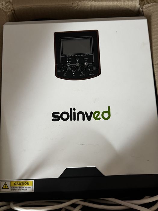 Інвертор Solinved 3 кВт 24V 230В PWM